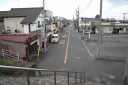 渡し場跡から旧道復活地点 本船町 境町 猿島郡 茨城県