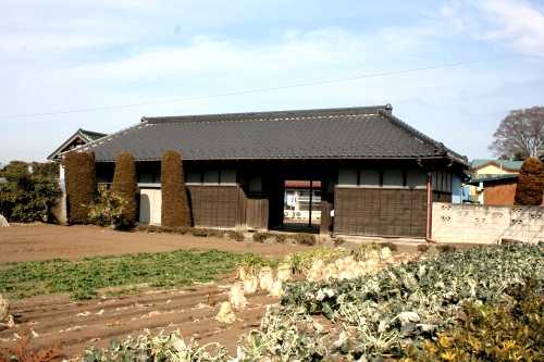 民家長屋門 東山田 古河市 茨城県