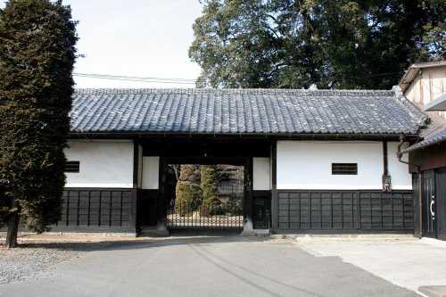 旧脇本陣小林家長屋門 諸川 古河市 茨城県