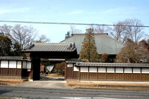 舘野家住宅 諸川 古河市 茨城県