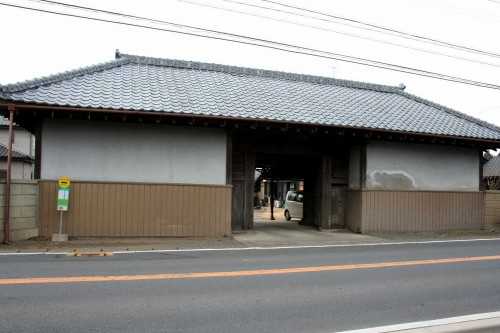 旧問屋斉藤家長屋門 武井 結城市 茨城県
