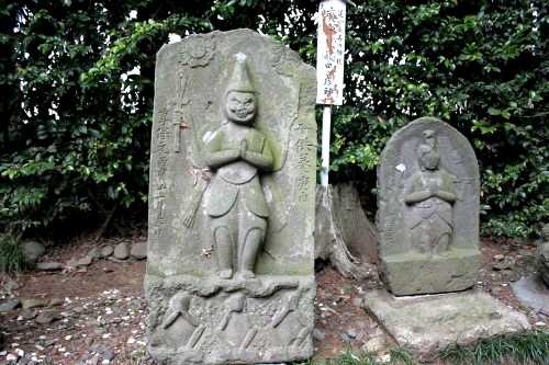 庚申塔 薬師寺 下野市 栃木県