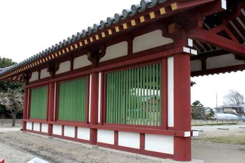 復元回廊 薬師寺 下野市 栃木県