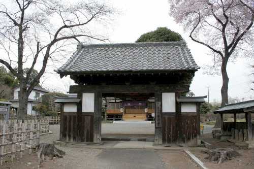 安国寺山門 薬師寺 下野市 栃木県