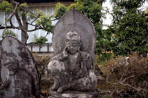 石仏 来迎寺 森友 日光市