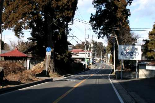 文挟宿入口 文挟町 日光市 栃木県
