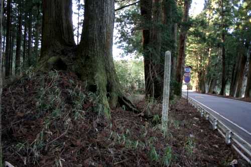 例幣使街道 室瀬一里塚 室瀬 日光市 栃木県
