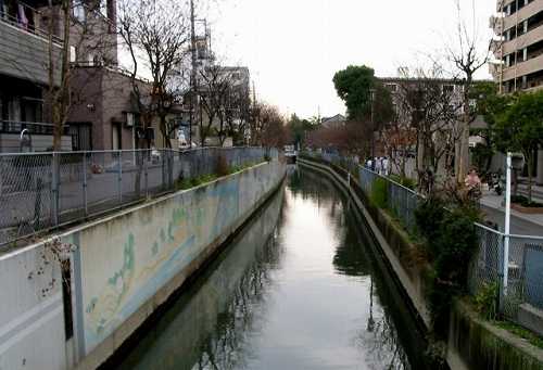 見沼代用水 下宿 坂下町1丁目-本町1丁目 鳩ヶ谷 埼玉