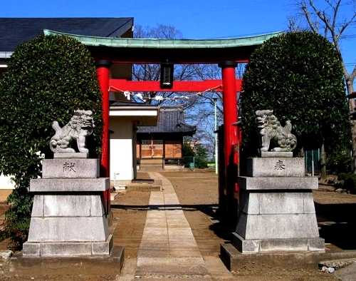諏訪神社(一本木公園) 東川口1丁目 川口 埼玉
