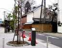 日光御成道一里塚跡碑 岩槻市役所角 岩槻 埼玉