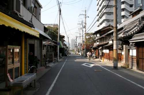 町並み 旧北国町 長等3丁目・三井寺町 大津市