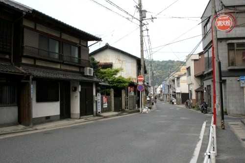 西近江路(北国海道) 長等1・2丁目 大津市