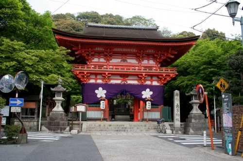 長等神社 三井寺町 大津市