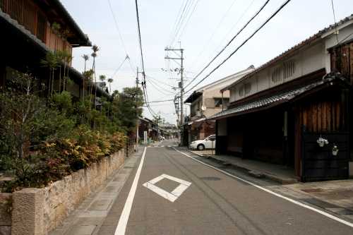 旧大道町町並み 下坂本4丁目 大津市