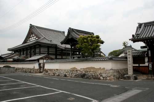 本願寺旧蹟址本福寺 本堅田1丁目 大津市