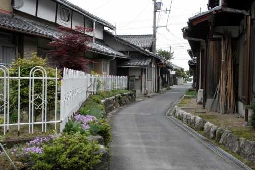 大将軍神社脇旧道 和邇中浜 大津市