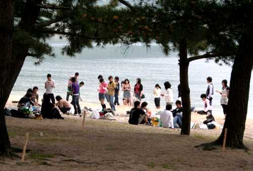 雄松崎・近江舞子水泳場 南小松 大津市