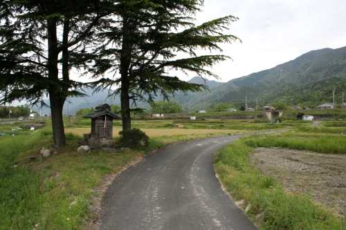 旧西近江路 北小松 大津市