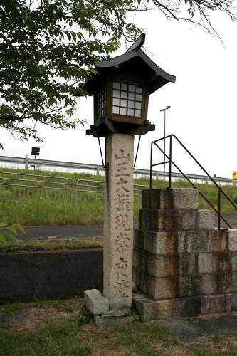 山王大権現常夜灯 勝野 高島市 滋賀県