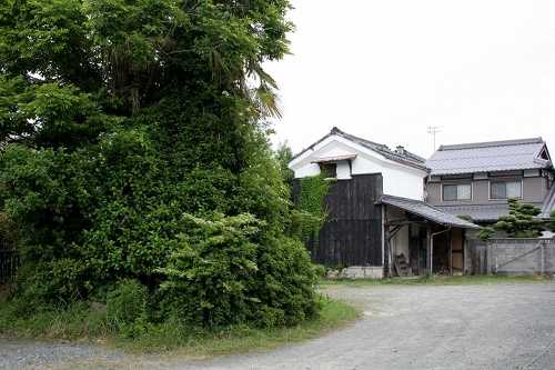 小野総本家の宅地跡 勝野 高島市 滋賀県