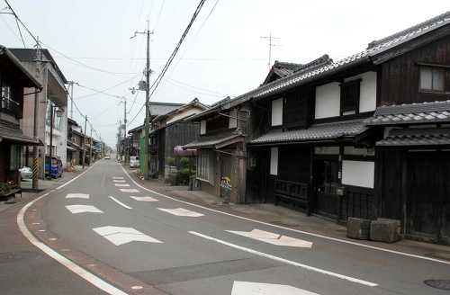 旧西近江路（県道３００号）勝野 高島市 滋賀県