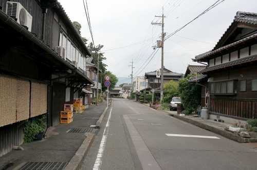 旧北陸古道 安曇川町田中 高島市 滋賀県