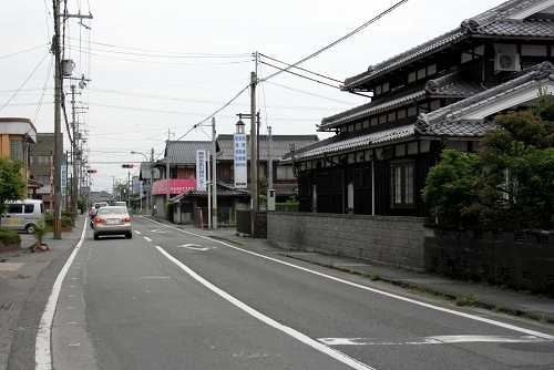 旧河原市宿町並み 新旭町安井川 高島市 滋賀県