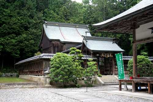 大荒比古神社 新旭町安井川 高島市 滋賀県