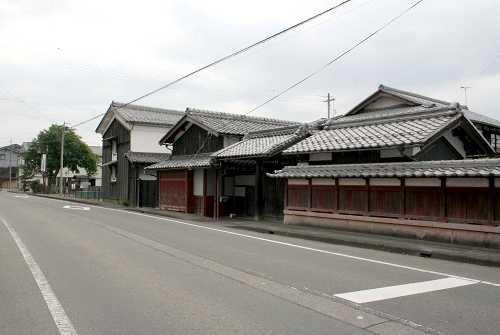 家並み 新旭町安井川 高島市 滋賀県