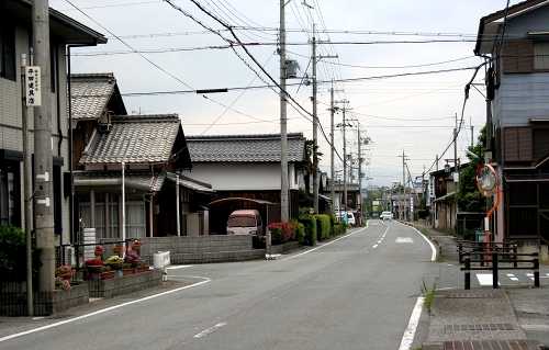 旧河原市宿町並み 新旭町安井川 高島市 滋賀県