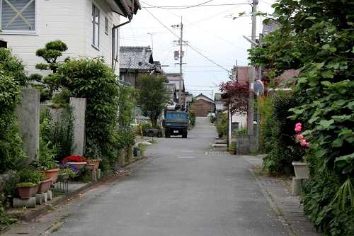 旧西近江路 新旭町熊野本 高島市 滋賀県