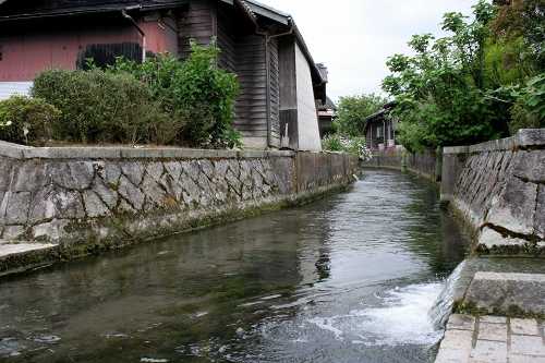 水の郷 新旭町針江 高島市 滋賀県
