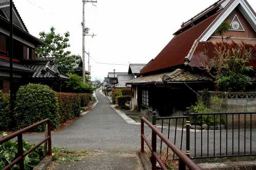 旧西近江路 新旭町饗庭 高島市 滋賀県