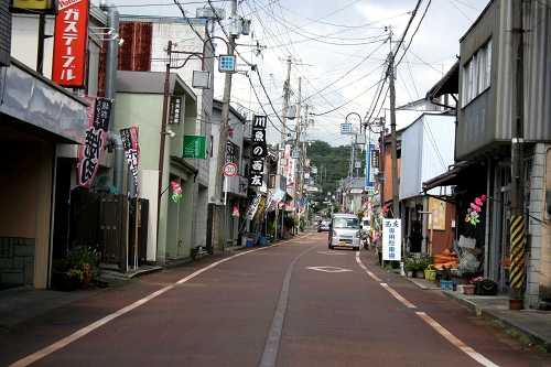 辻川通り 今津町今津 高島市 滋賀県