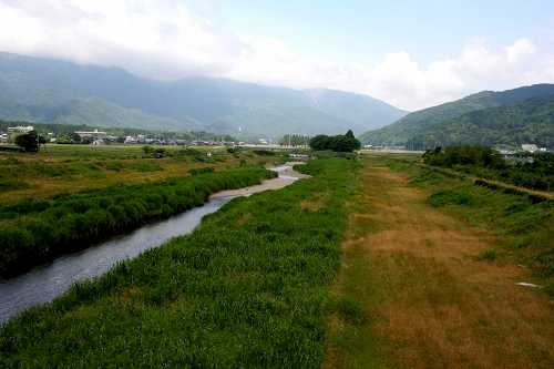 知内川 マキノ町蛭口 高島市 滋賀県