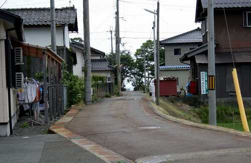 旧西近江路 マキノ町西浜 高島市 滋賀県