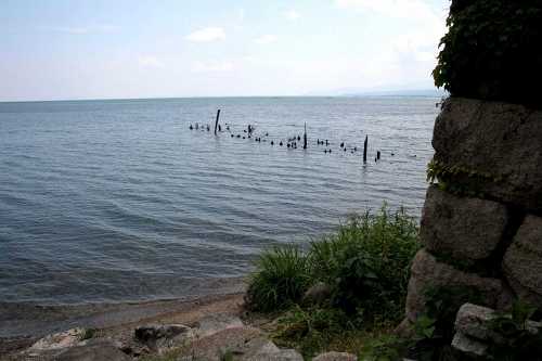 旧海津港跡 マキノ町海津 高島市 滋賀県