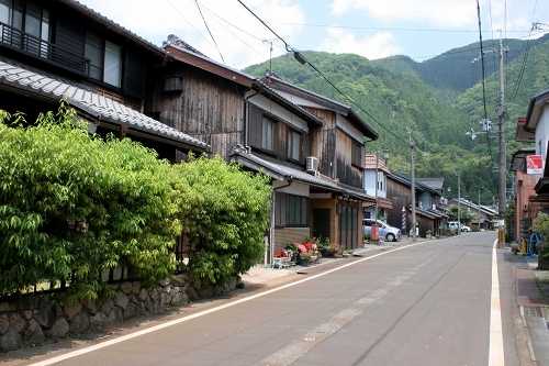 旧海津宿町並み マキノ町海津 高島市 滋賀県