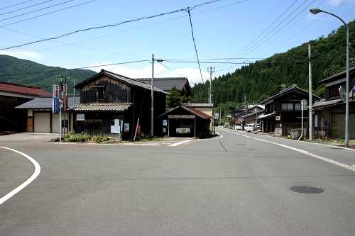 旧西近江路 マキノ町海津 高島市 滋賀県