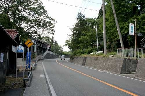 西近江路（国道１６１号） 国境 マキノ町野口 高島市 滋賀県