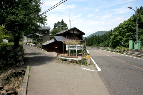 集落旧道入口 駄口 敦賀市 福井県