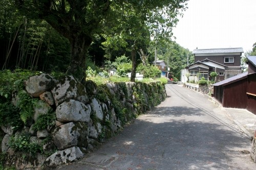 集落入口 駄口 敦賀市 福井県