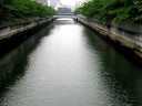 仙台堀川 海辺橋から清澄橋を望む 深川