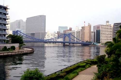 小名木川河口-隅田川 清洲橋 深川