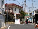 日光・下妻街道分岐点 右：名倉医院 北千住