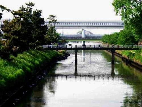 綾瀬川-東京外環自動車道 草加