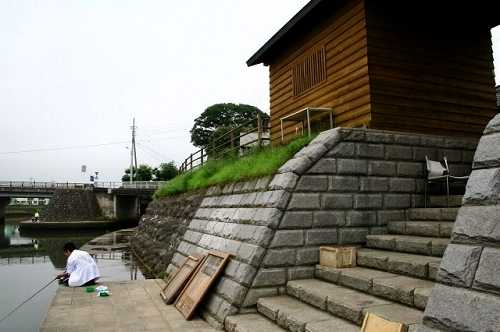 藤助河岸跡 蒲生愛宕町 越谷