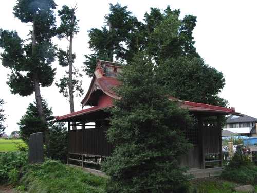 小右衛門一里塚・弁財天堂 栗橋