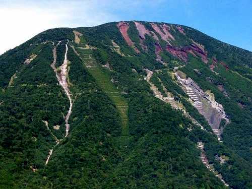 明智平より男体山 奥日光