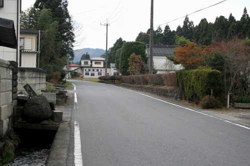 町並み 川室 日光市